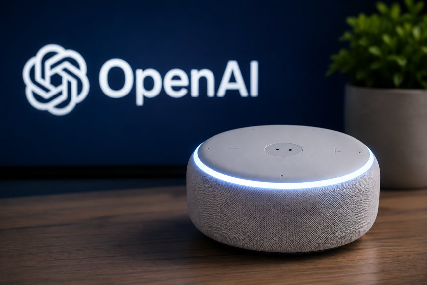 b868e060-6e32-460f-9231-c9ef9a6ff63c OpenAI планирует выпустить умную колонку за $300–400 во второй половине 2027 год