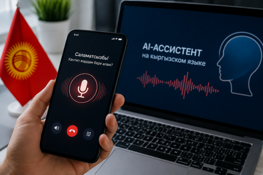 В Кыргызстане запустили голосового AI-ассистента на кыргызском языке