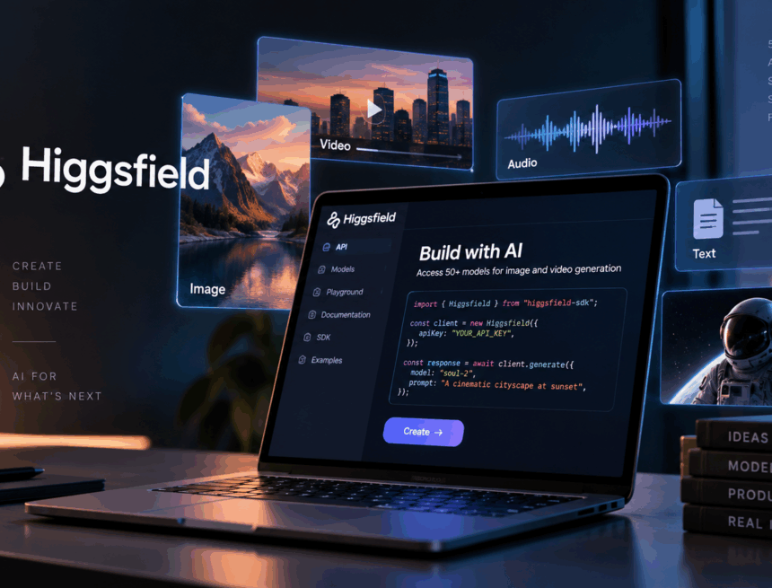 Higgsfield открыла разработчикам доступ к более чем 50 AI-моделям и готовым пайплайнам