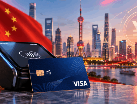 2e3067e7-257e-4d0f-b017-b2577f306544 Visa получила разрешение на выход на внутренний рынок платежей Китая