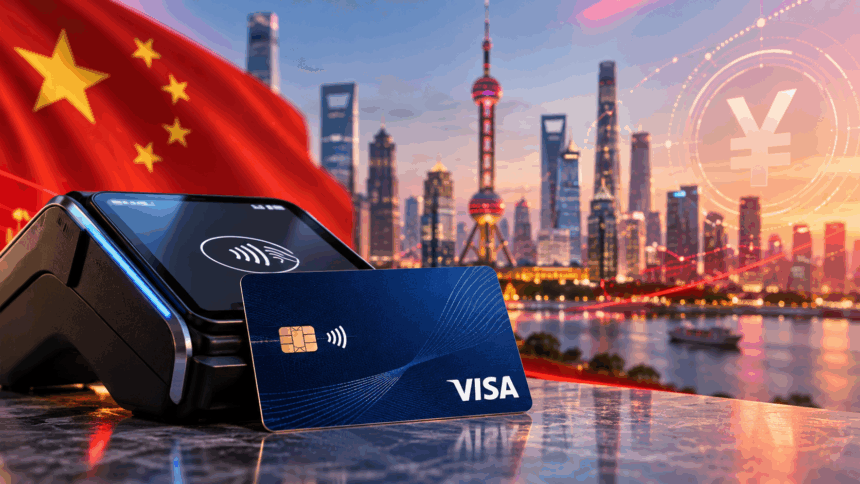 Visa получила разрешение на выход на внутренний рынок платежей Китая