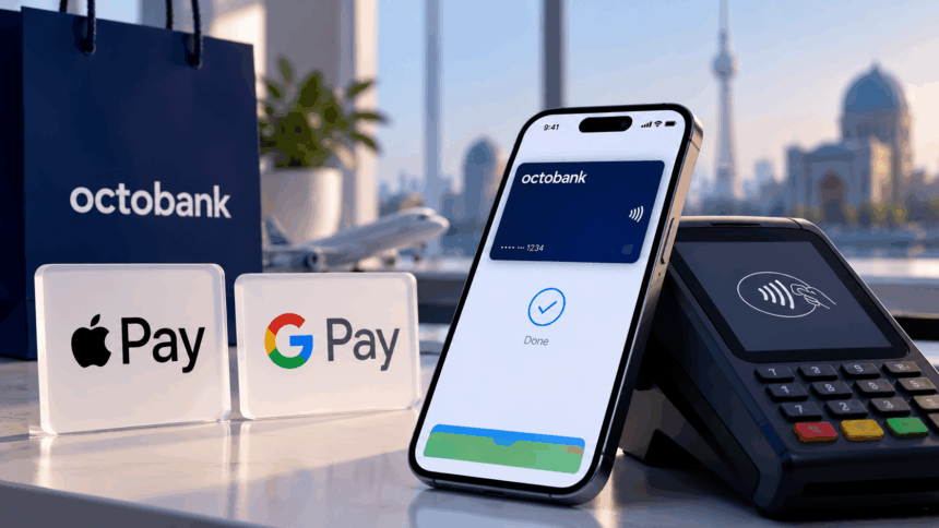 Octobank в Узбекистане подключил Apple Pay и Google Pay и увеличил прибыль более чем наполовину