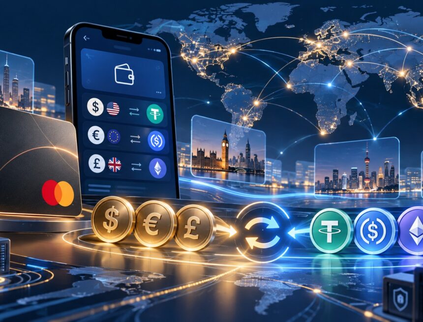 Mastercard запустила глобальную платформу для платежей в обычных валютах и стейблкоинах