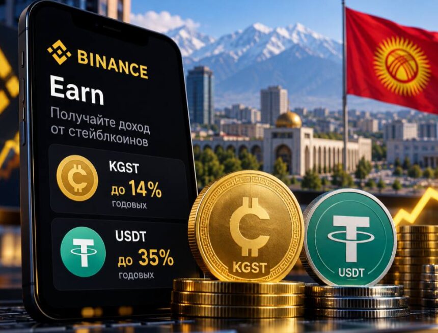 Binance запустила в Кыргызстане Earn для получения дохода от стейблкоинов