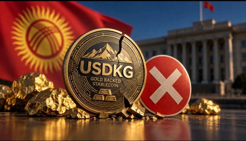 Кыргызстан закрывает государственный проект золотого стейблкоина USDKG