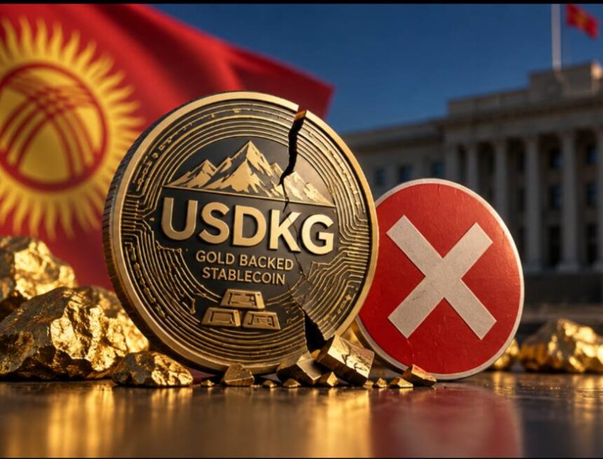 Кыргызстан закрывает государственный проект золотого стейблкоина USDKG