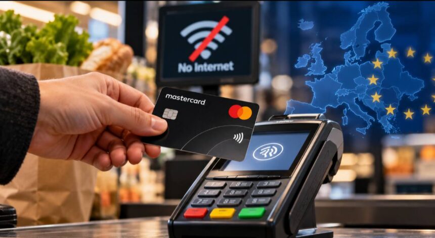 Mastercard внедрит офлайн-платежи в Европе: картами можно будет платить без интернета