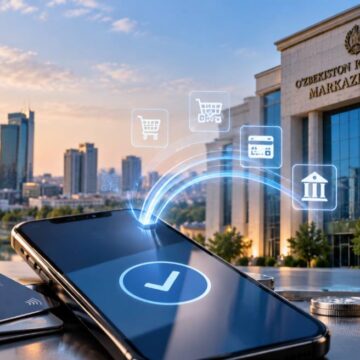В Узбекистане число платежей через систему ЦБ выросло на 63% — до 20 млн за месяц