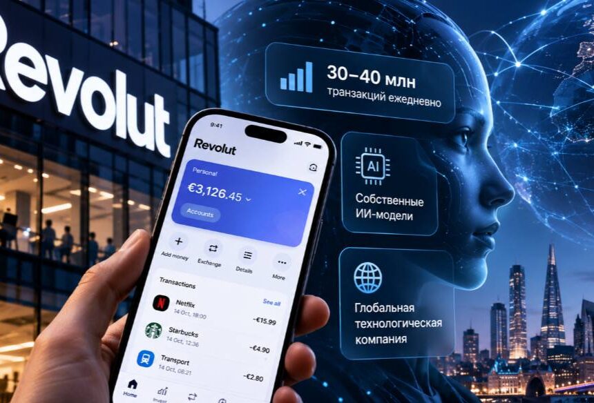 Revolut разработал собственный ИИ на основе банковских транзакций и планирует выйти за пределы финтеха