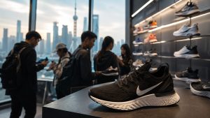 Nike продажи в Китае